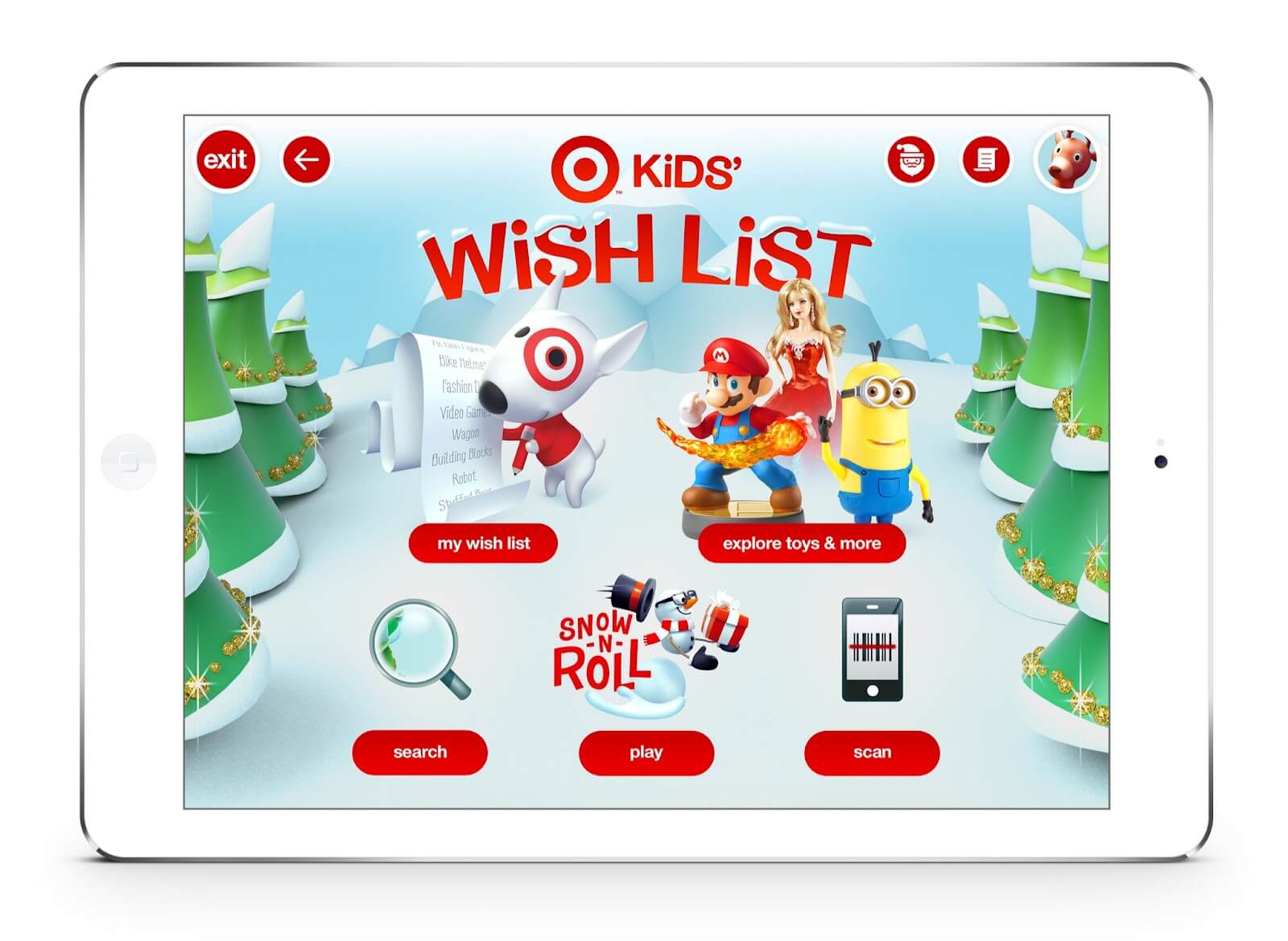 Retention Marketing Segments - Target Holiday Wishlist App