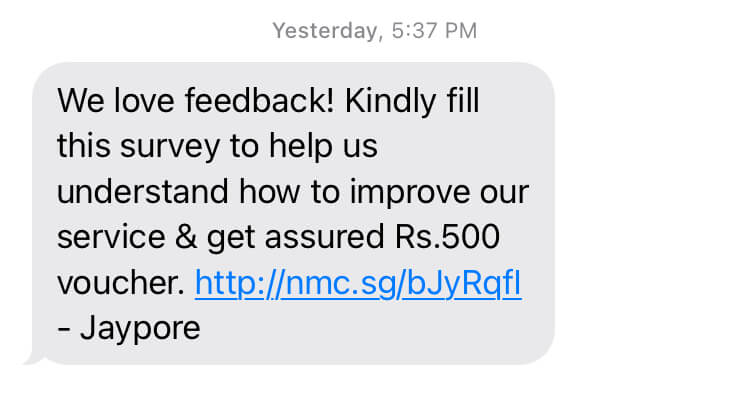 Retention Marketing Segments - Jaypore Customer Feedback Survey