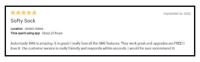 SMS Marketing App - Automizely Review