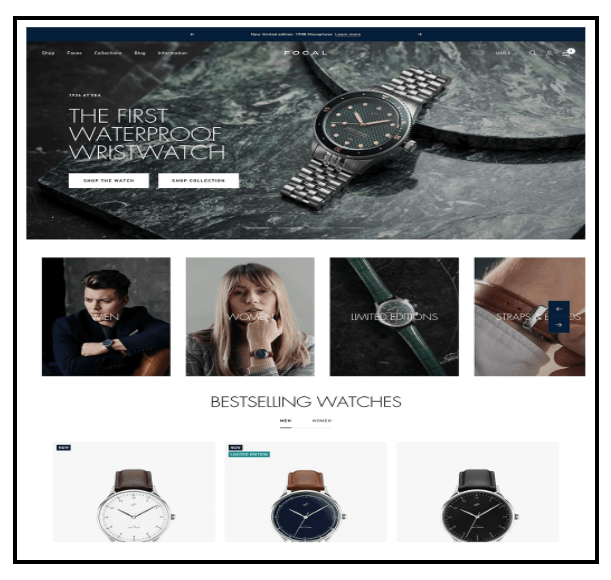 The Best Shopify Themes - Focal