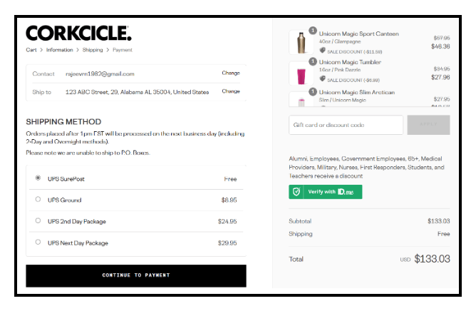 Strategies to improve ecommerce Checkout - Highlight Saving