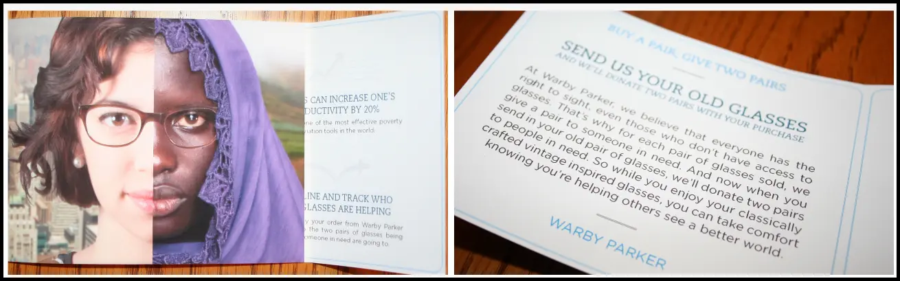 Successful Direct Mail Marketing Examples - Warby Parker