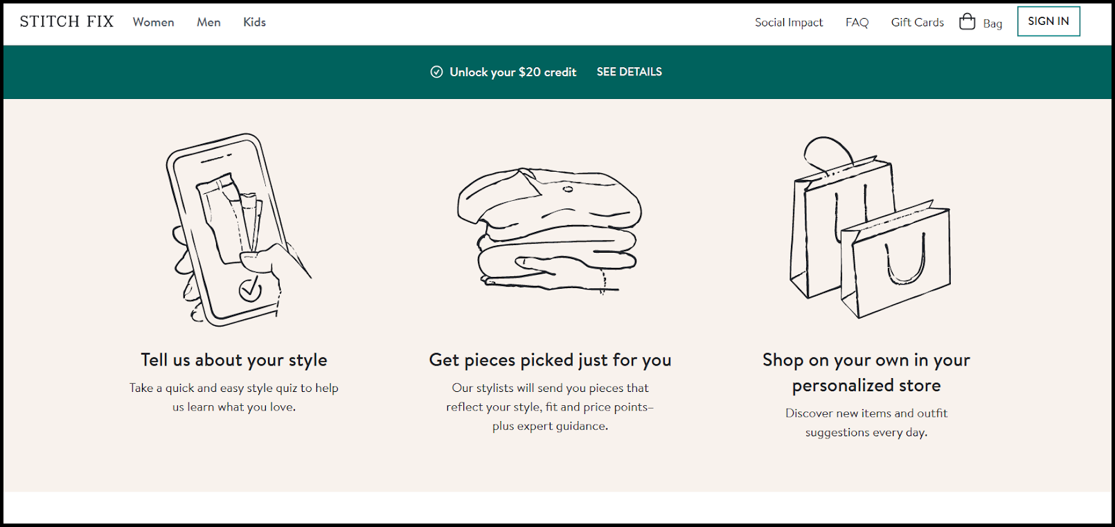 Growth Strategy - Offer Loyalty Program like StitchFix