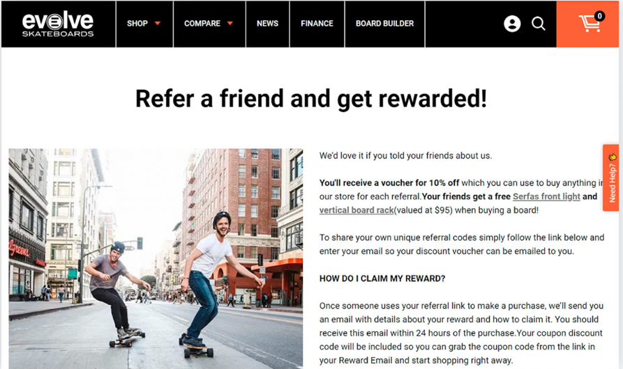 New Year Marketing Ideas - Run Referral Campaign Like Evolve