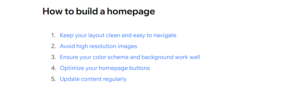 Ecommerce blog ideas How To Build a Homepage