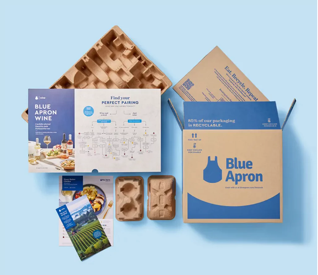 Best unboxing experience examples - Blue Apron