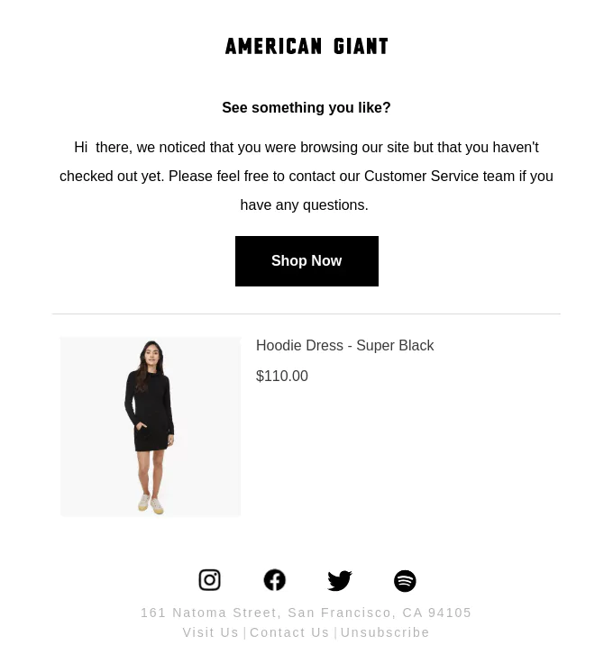 Mapping Email Automation Flows To Customer Journey - Email My Cart Like American Giant