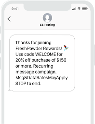 Tips  to optimize SMS marketing campaigns - Use Keyword Like FreshPowder