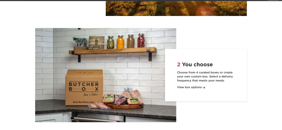 Plan To Improve Customer Satisfaction - Personalization Like Butcher Box