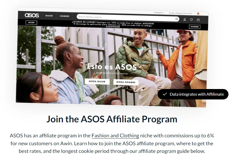 Ecommerce Marketing Strategies -Affliate Marketing Like ASOS