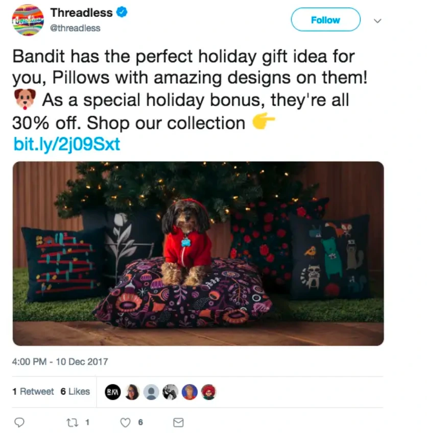 Inspiring Twitter Ads Examples - Threadless