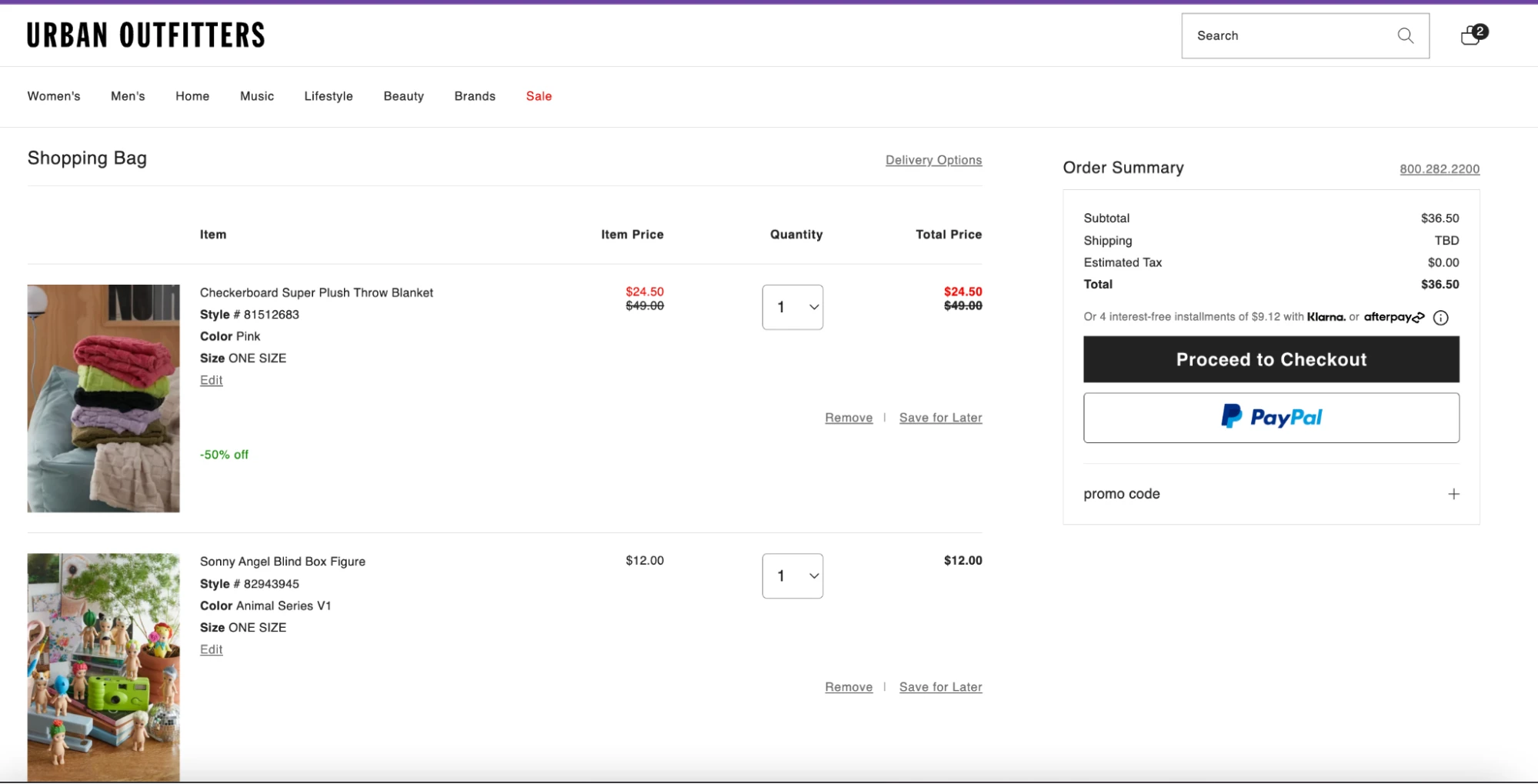 Shopify checkout page - Guest checkout done like Urban Outfitters. 