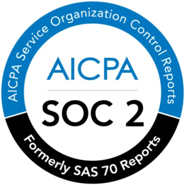 AICPA SOC 2 Compliant AICPA SOC 2 Compliant
