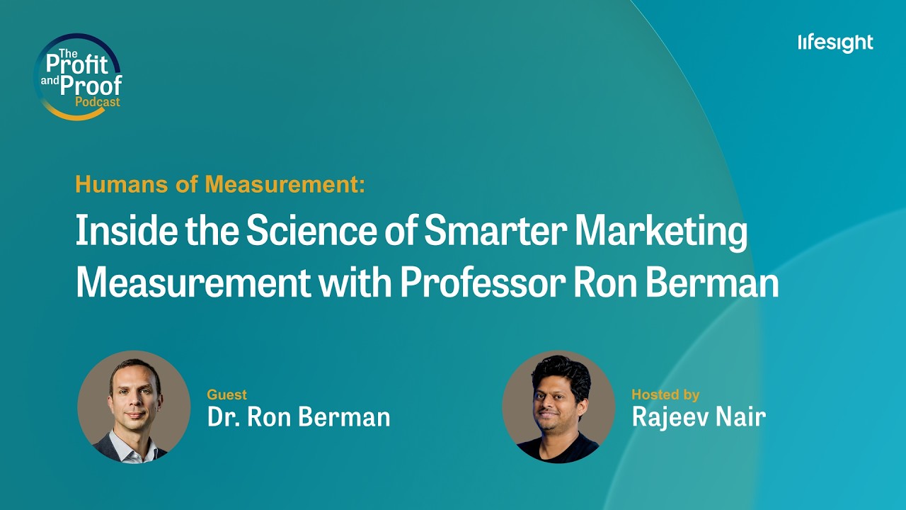 Inside the Science behind Smarter Marketing Measurement with Professor Ron Berman cover