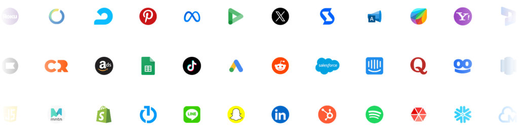 Seamless integrations to all your data