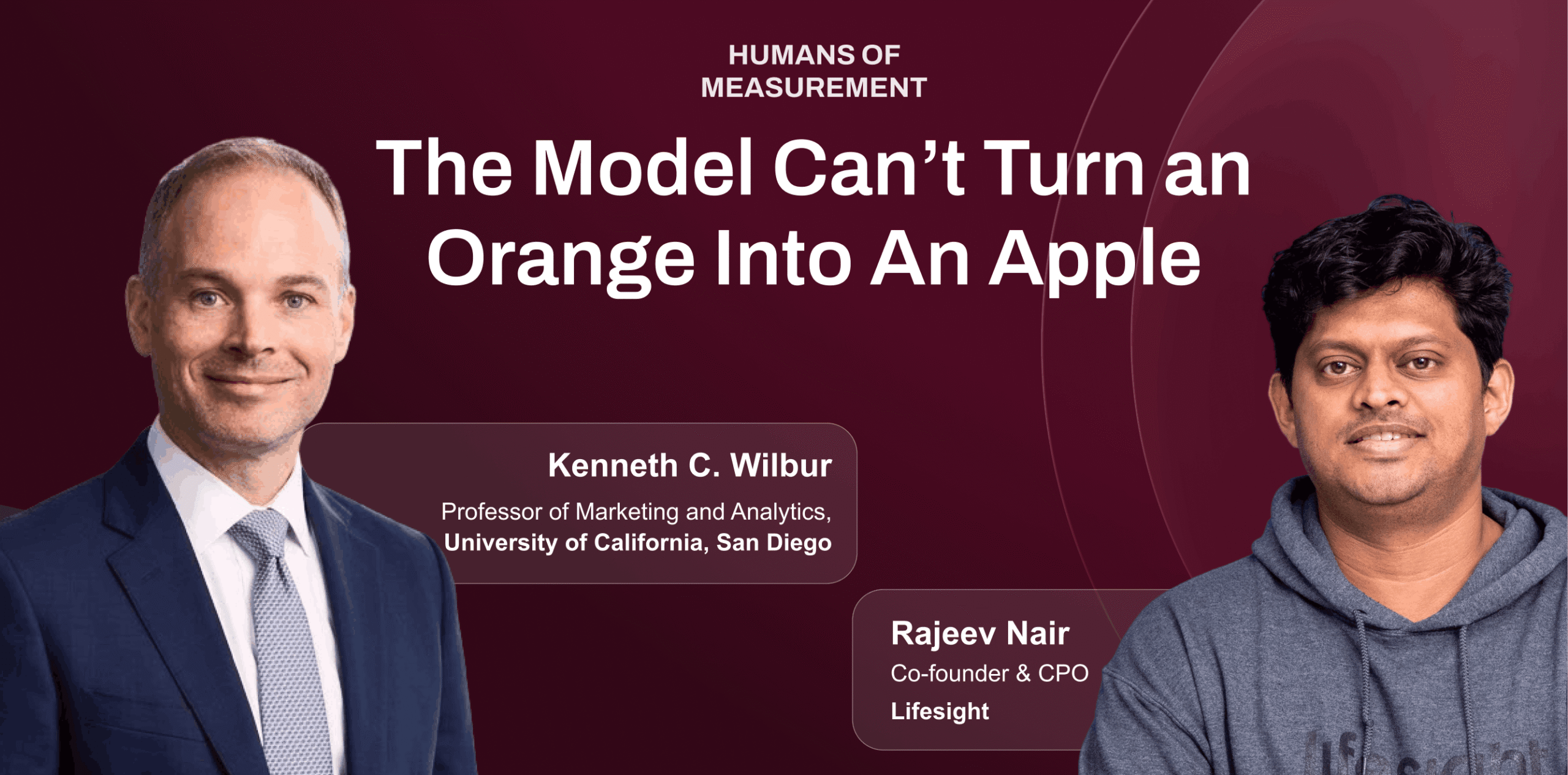 Professor Kenneth Wilbur on Humans of Measurement Cover
