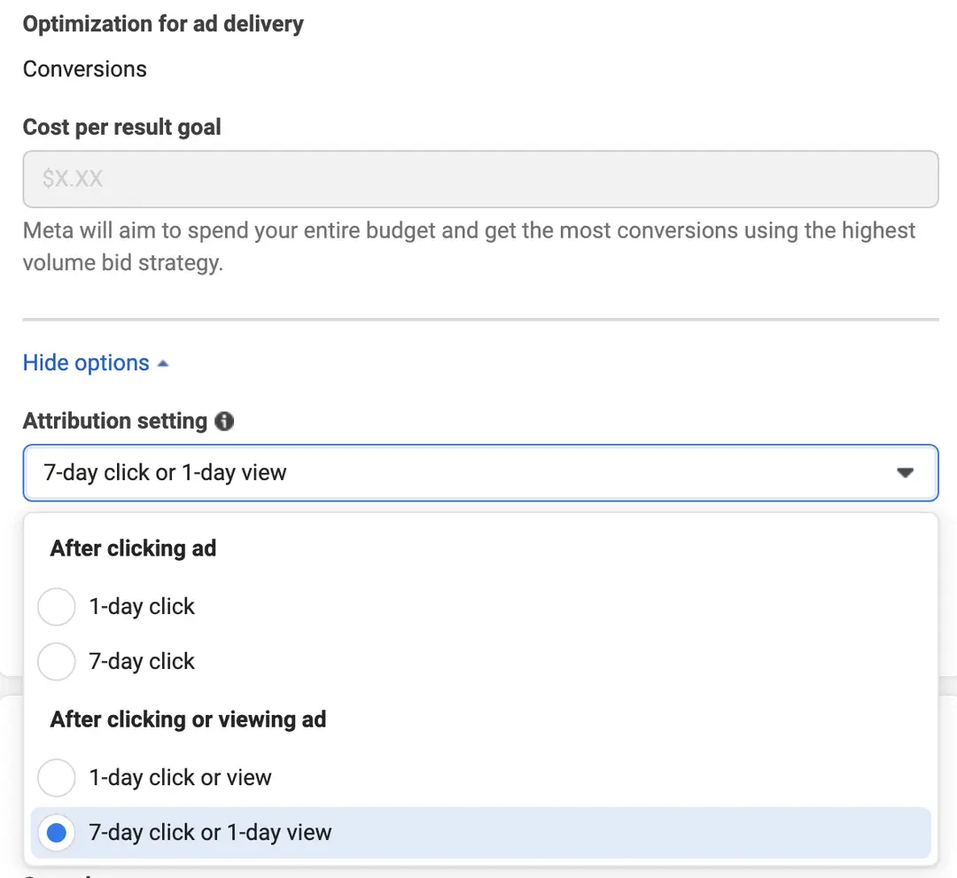 app install attribution settings in facebook ads manager - Lifesight