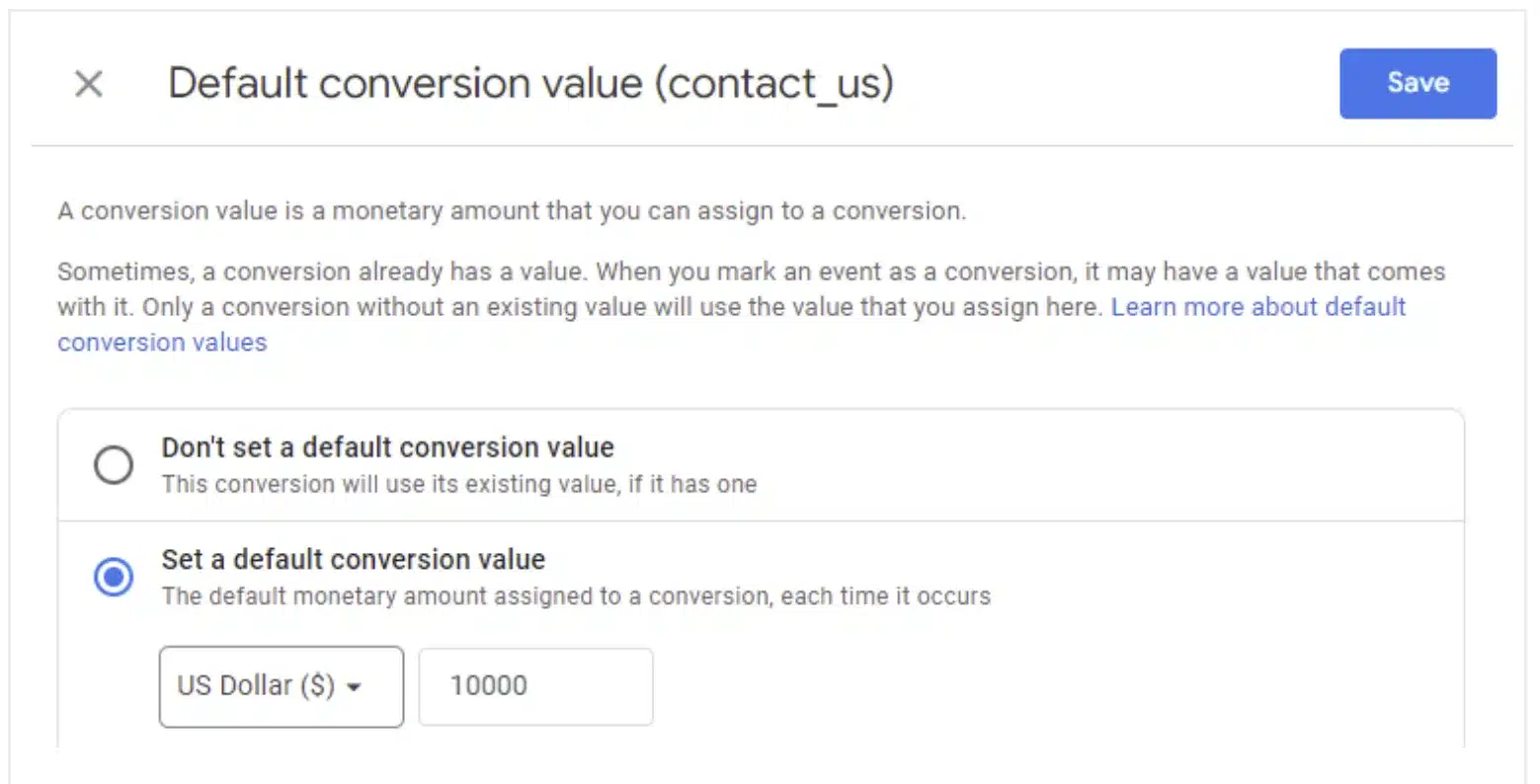 assign conversion value in ga4 b00ac554a3 - Lifesight