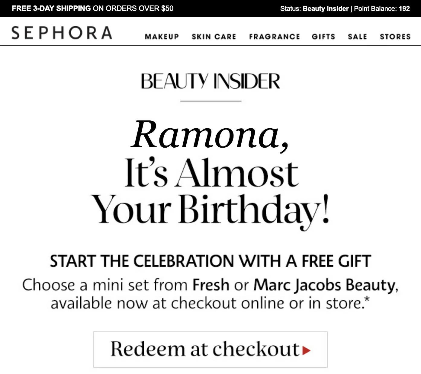 beauty brand sephora use engagement - Lifesight