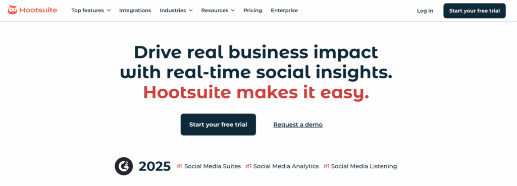 best marketing measurement tool for social hootsuite