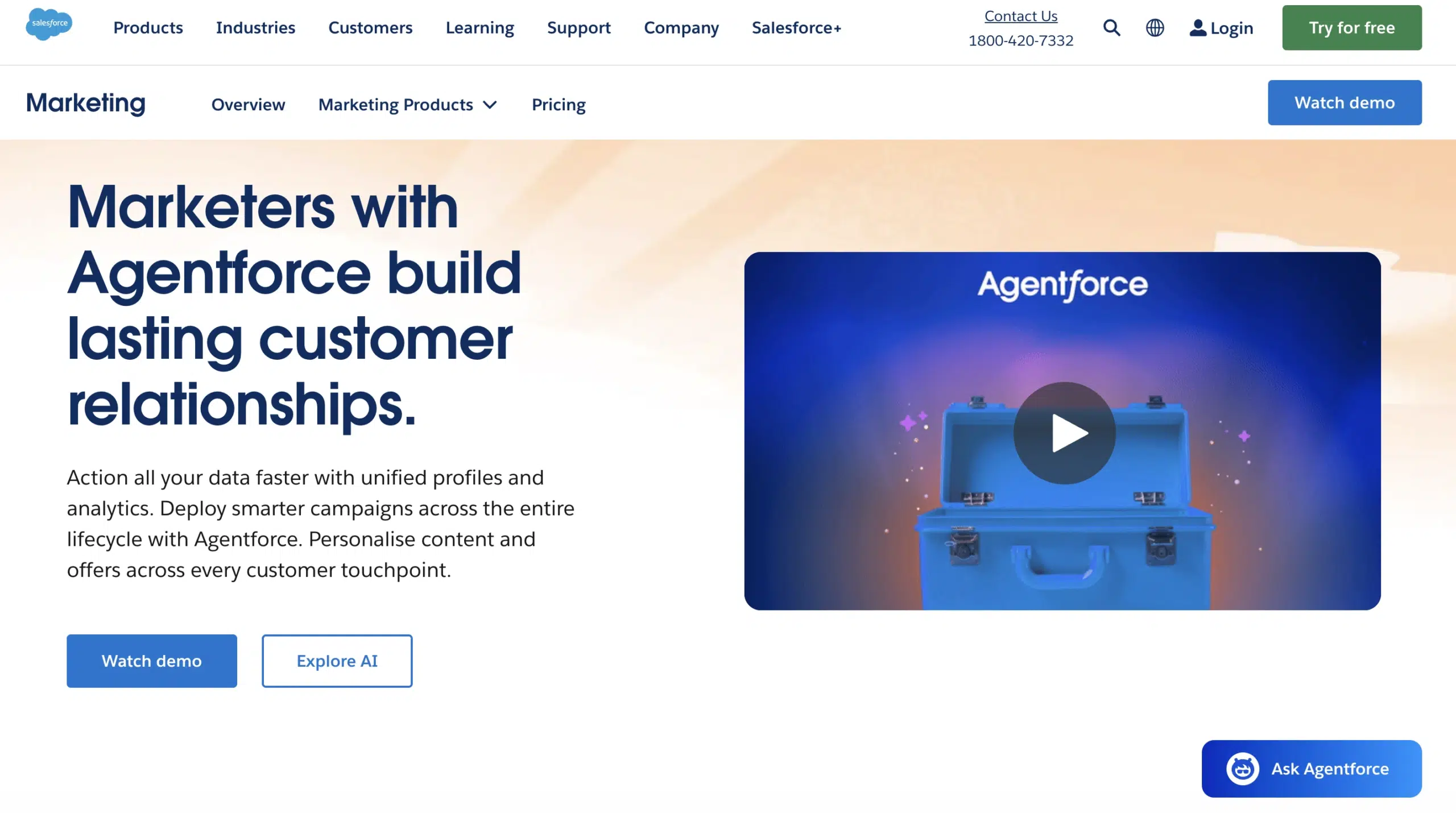 Best Unified Marketing Platform - Salesforce Marketing Cloud