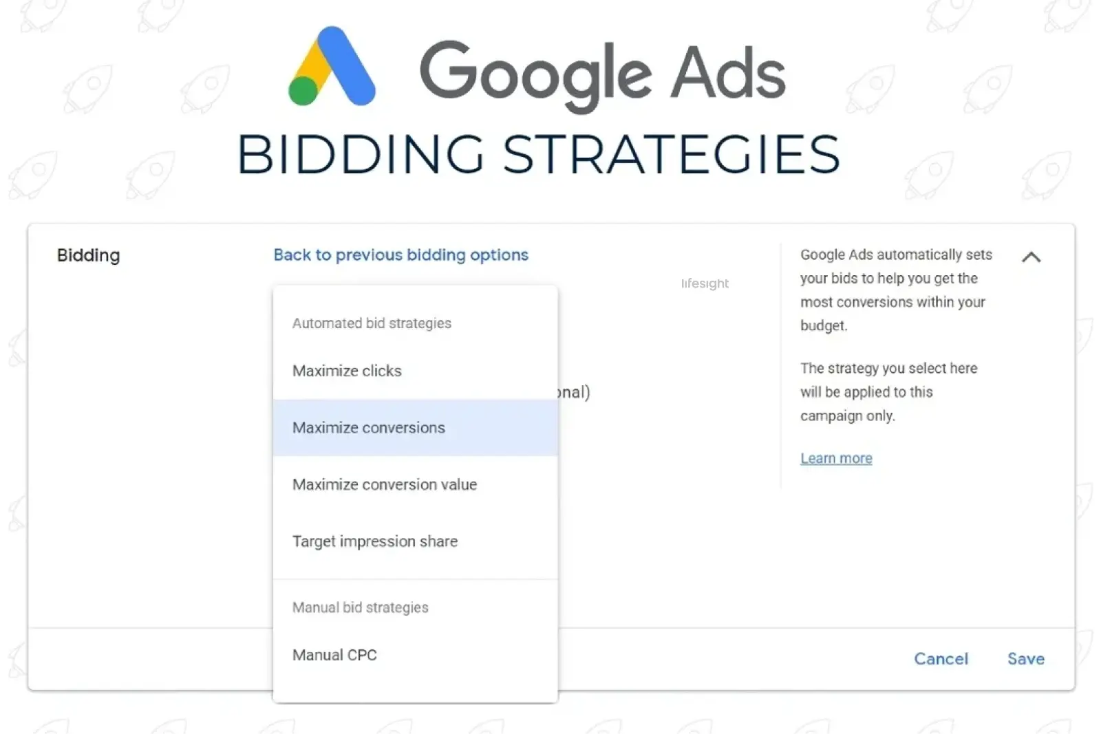 budget and bidding strategy in google ads f4d3d1e627 - Lifesight