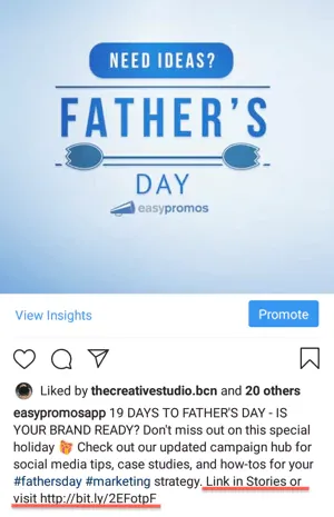 building backlinks share short bitly links on instagram 896079c8b0 - Lifesight