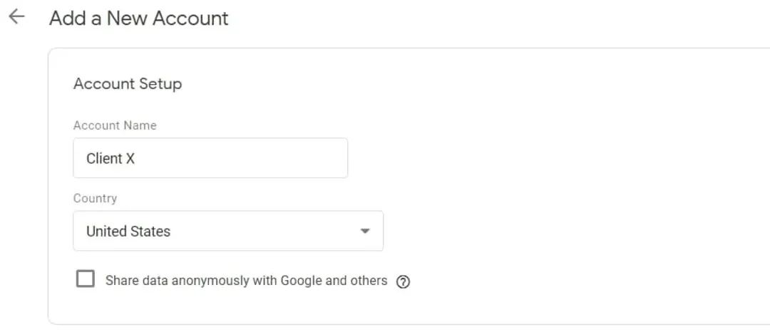 create a new account in google tag manager 37e2e67243 - Lifesight