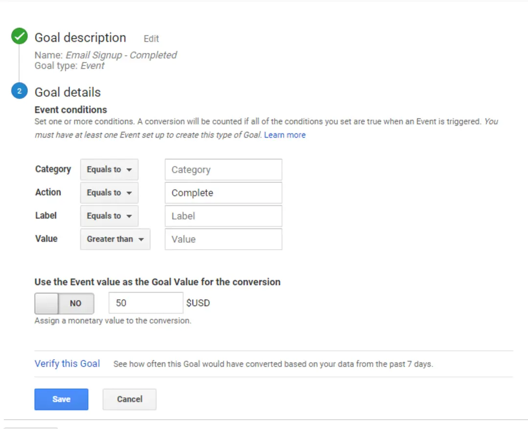 define event conditions in google analytics 66e3858c0c - Lifesight