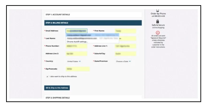 Ecommerce Customer Pain Point - Checkout Data Validation