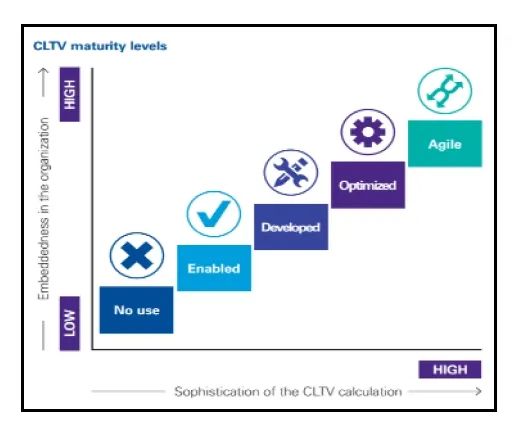 Ecommerce Post Purchase Survey - CLTV Maturity Levels