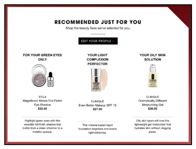 email marketing dos and donts clinique product recommendations 6f60e16e07 - Lifesight