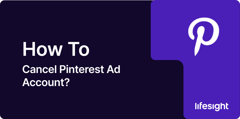 How to Cancel Pinterest Ad Account