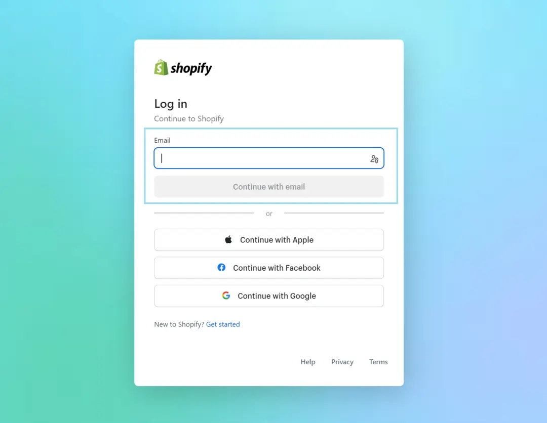 login to your shopify admin 4594b03587 - Lifesight