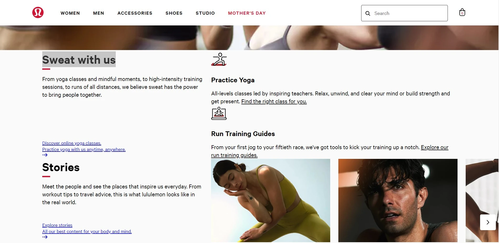 Omnichannel Marketing Examples - Lululemon