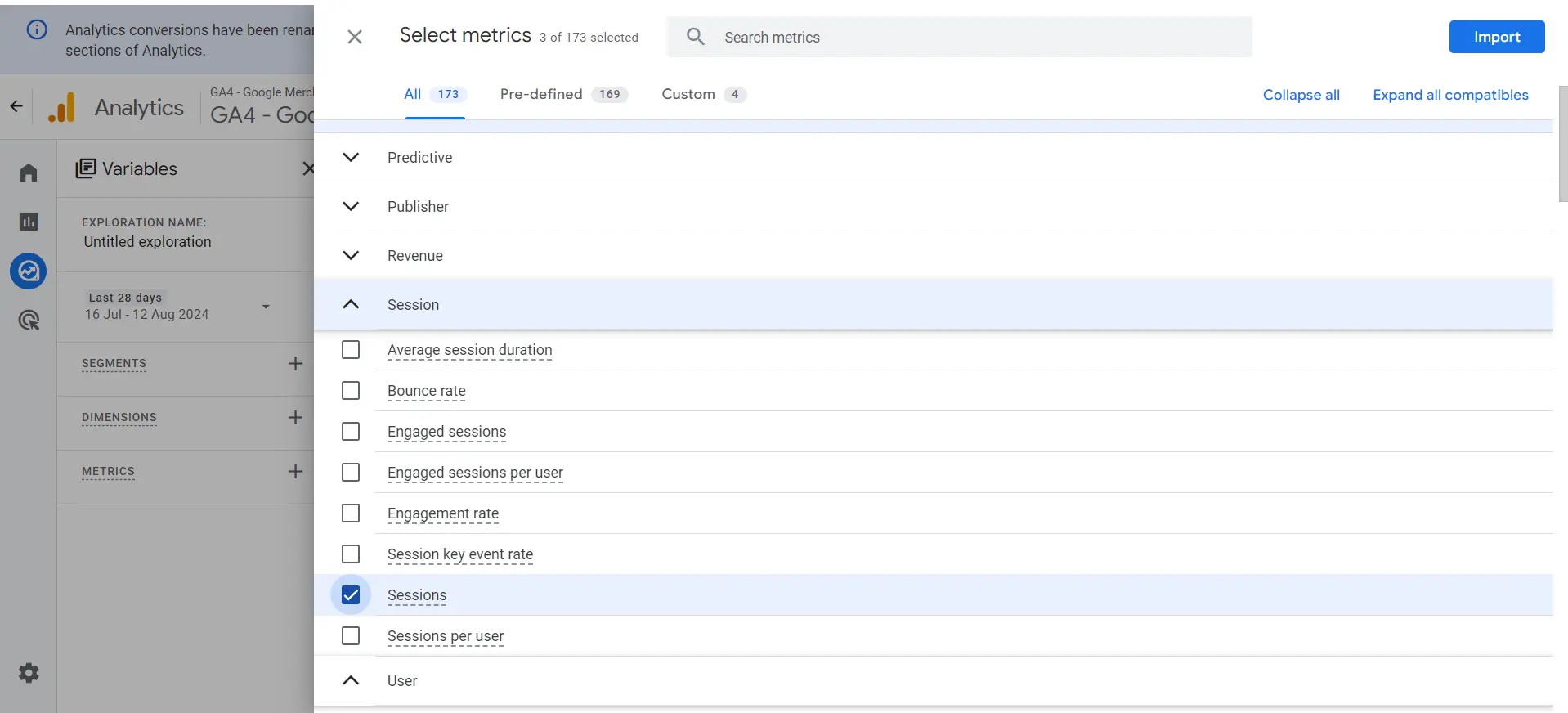 set up competitive metrics in google analytics 4 7e5dfd606f - Lifesight