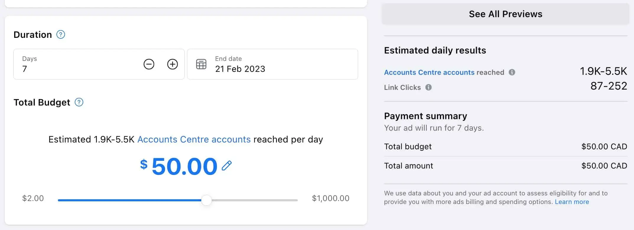 set your budget and choose duration 38fe0afdf1 - Lifesight