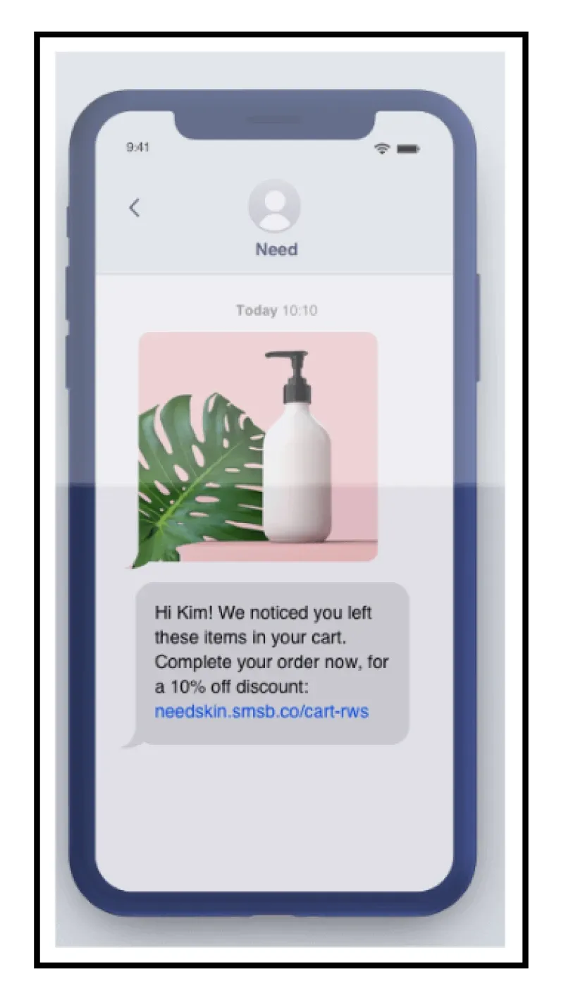 SMS Marketing Automation - Abandoned Cart Reminders
