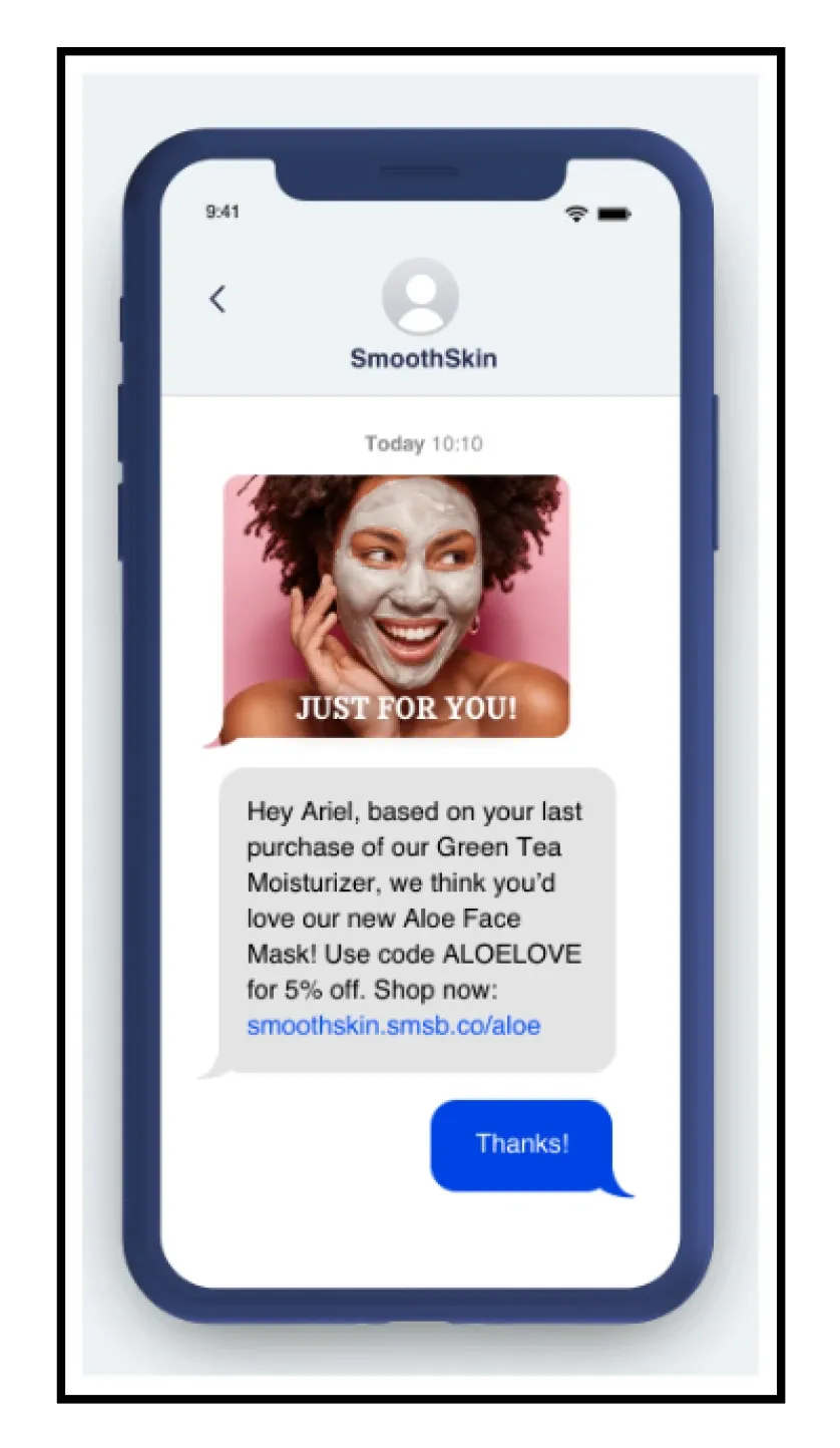 SMS Marketing Automation - Upsell and cross-sell With Relevant Product Recommendations