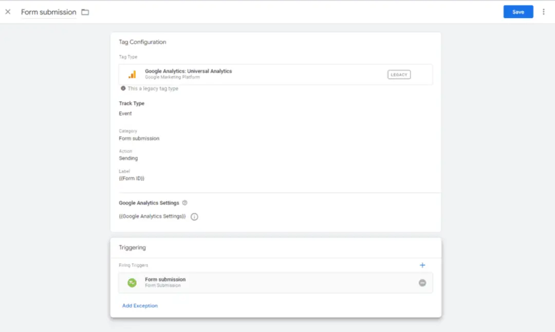 tag configuration in google tag manager - Lifesight