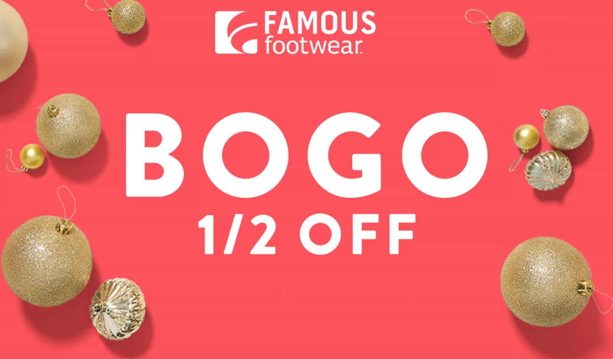 Types of Promo Codes - BOGO by Famous Footwear