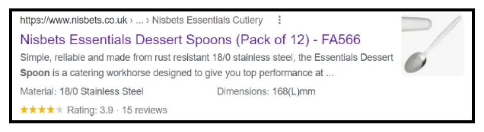 types of rich snippets for ecommerce stores product snippets dd20faa7ce - Lifesight