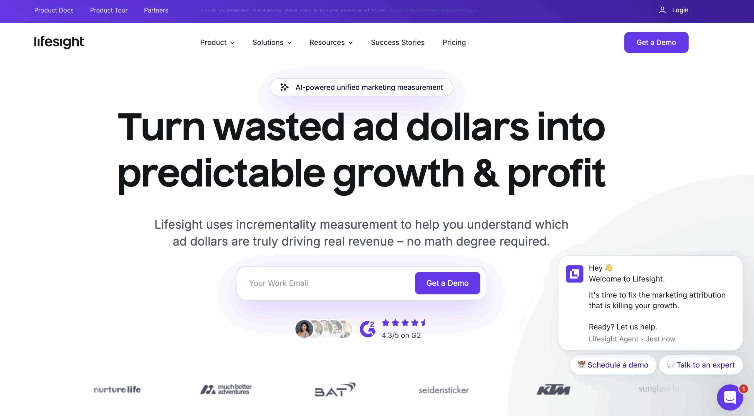 Unified Marketing Measurement tool Lifesight