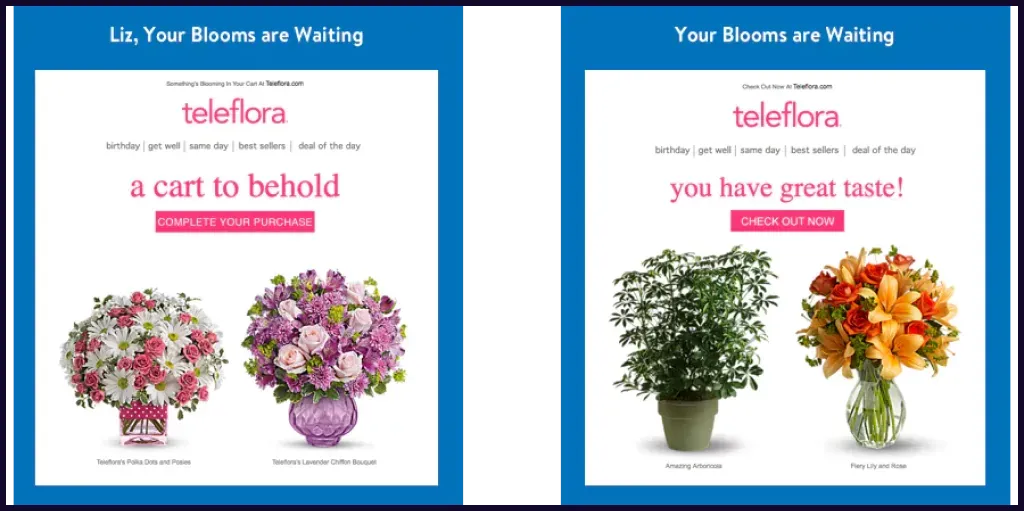 ways ai can boost your email marketing roi dynamic email testing like teleflora 939d0f9732 - Lifesight